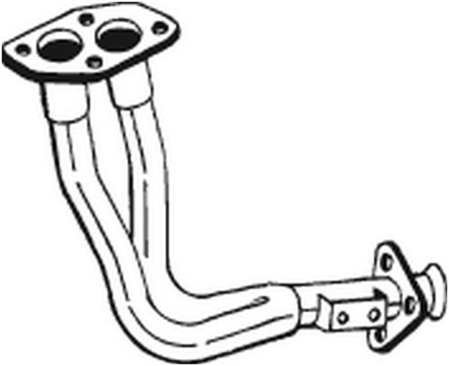 Abgasrohr bosal 741 059 für - abgasrohr,