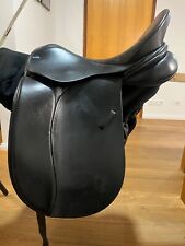 Euroriding Diamant 17‘‘ Dressursattel KW34 schwarz 