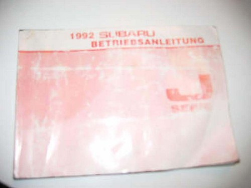 Gebrauchte betriebsanleitung - gebrauchte,