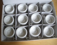 12 Ikea PS Ehlen Johansson Keramik Teelichthalter Teelicht Schlange weiß OVP