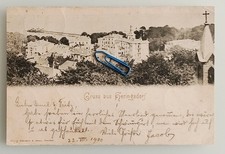 AK Litho Foto Karte Gruss aus Heringsdorf Usedom Mecklenburg Ostsee Häuser ALT 