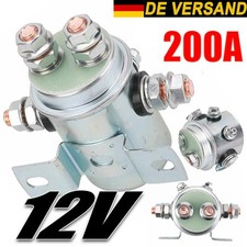 Magnetschalter Relais 12V 200 Ampere Winden-Relais für ATV-, UTV-, SUV-, 4x4-