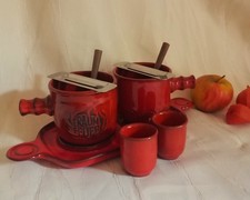 Kleine Feuerzangenbowle  für 2 /  9-teilig  "Traumfeuer"  von WAKU? 70er vintage