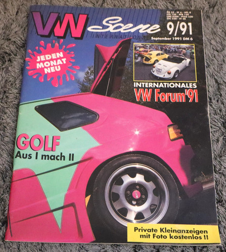 Scene 1991 golf 1 und - vw,