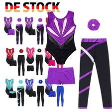 DE 4er Set Mädchen Turnanzug