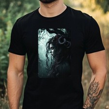 Herren T-Shirt Medusa Dunkler