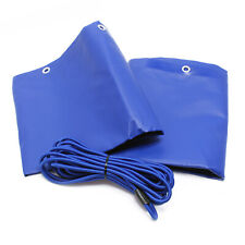 Anhängerplane Flachplane Anhänger 2075x1140x50mm Schutzplane Spannseil Gummizug