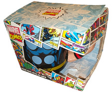 Thor Tasse Becher Frühstück Kaffee Mug 3D Marvel Comics Neuwertig Unbenutzt