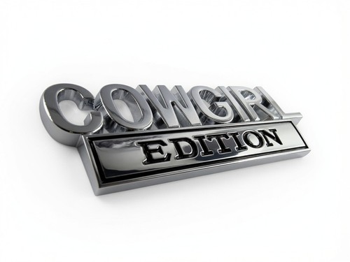 Cowgirl edition metall - 3d,