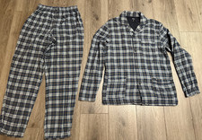 Herren flanell pyjama - herren, flanell-pyjama