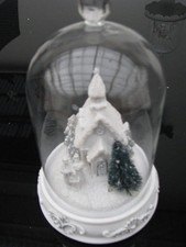 Glashaube 19cm Glaskuppel