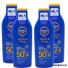 4 x NIVEA SUN Schutz & Pflege