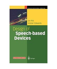 Design speech based - design, of