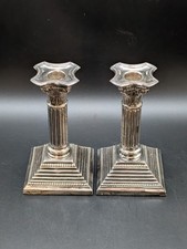 2 Kerzen Ständer Leuchter 925