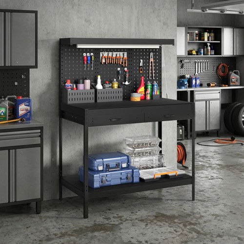 110 werkbank mit lochwand - werkbank,