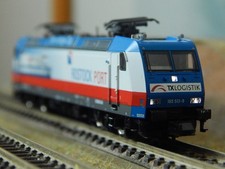 Fleischmann 738705 : E-LOK BR 185 513-9 "TX LOGISTIK" SPUR N MIT OVP ANALOG DSS