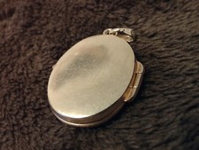 Zauberhafter Anhänger Silber 925 Medaillon zum öffnen Foto Echtschmuck Schmuck