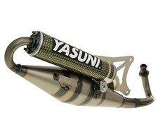 Auspuffanlage Yasuni Scooter Z Carbon Aramid für Piaggio Typhoon Gilera Runner