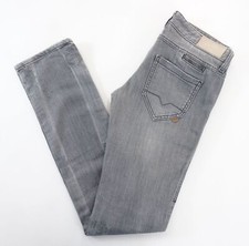 HUGO BOSS ORANGE Losea1 Damen Jeans Hose W27 L34 27/34 grau stonewashed Stretch