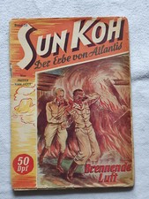 Sun Koh Romanheft Band 28: Brennende Luft - Planet Verlag, Nackrieg 