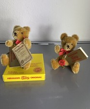 2 x Teddy Bär " HERMANN "