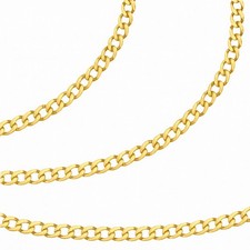 Echt Gold 333 Weit Panzer Hals