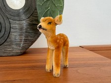 Steiff Jungreh Reh FAWN 14 cm Knopf, Fahne 1314,00, deutlich lesbar, tolle Farbe