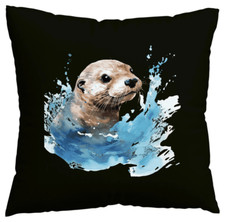 Kissenbezug Otter Fischotter