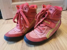 S.Oliver Damen Halbstiefel Keilabsatz Rot Gelb Gr.37 