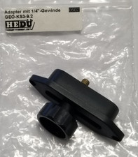 HEDÜ Adapter mit 1/4 Gewinde GEO-KS3-9.2