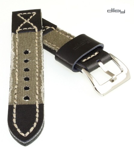 Diloy jeans leder - jeans-leder, uhrenarmband