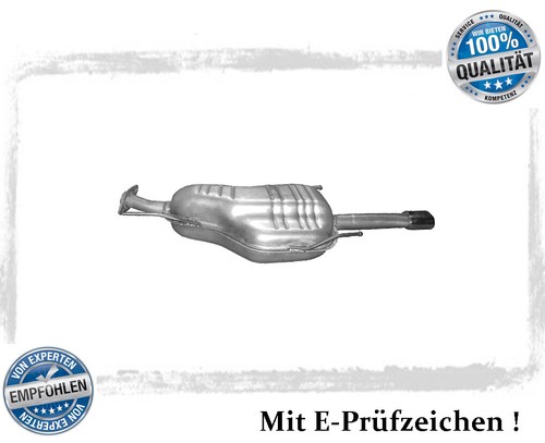 Endschalldämpfer für opel - endschalldämpfer,