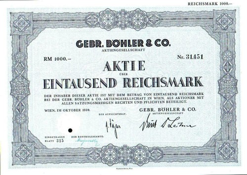 Gebr böhler co - x,
