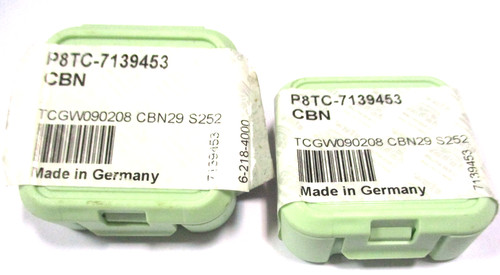 Walter cbn wendeplatten - 2x,