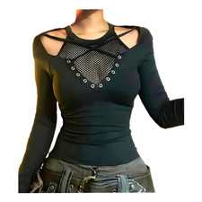 Gothic Oberteil Bluse Top