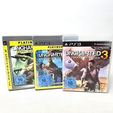 Uncharted 1 2 3 Set Bundle - Sony Playstation 3 Spiele PS3