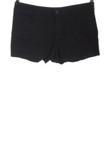 H&M DIVIDED Jeansshorts Damen Kurze Hose Gr. DE 38 schwarz Casual-Look