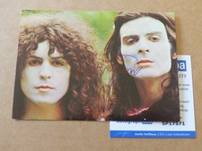 T. REX Bolan & Finn signed