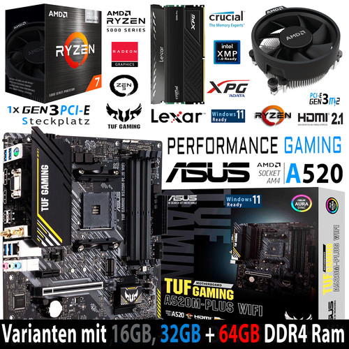 Bundle amd ryzen 5700g - pc,