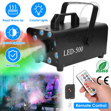 500W Nebelmaschine 8 LED RGB