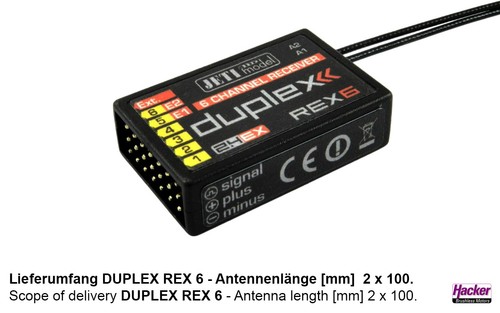 Hacker jeti duplex 4ex - jeti, 2.4ex
