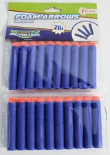 20 Stück Munition Soft Darts Pfeile für Nerf® Guns Foam Blaster von Toi Toys™