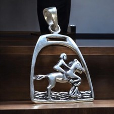 Pferdeanhänger 925 sterling - 925,