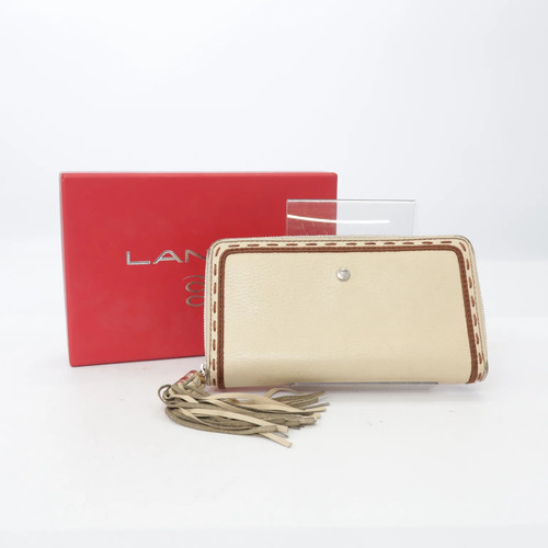 Lancel portemonnaie beige - portemonnaie,,