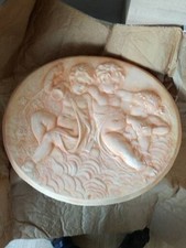 wandbilder wohnzimmer aus Terracotta