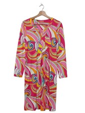 STEGMANN Langarmkleid Damen Kleid Gr. DE 38 pink Casual-Look