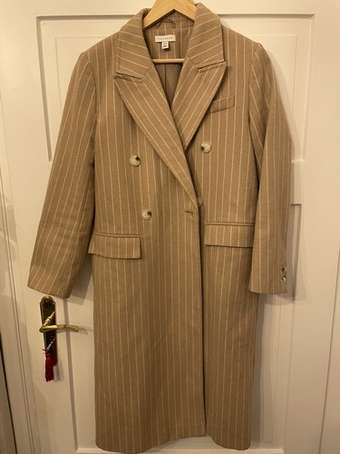 Topshop wollmantel beige - topshop,