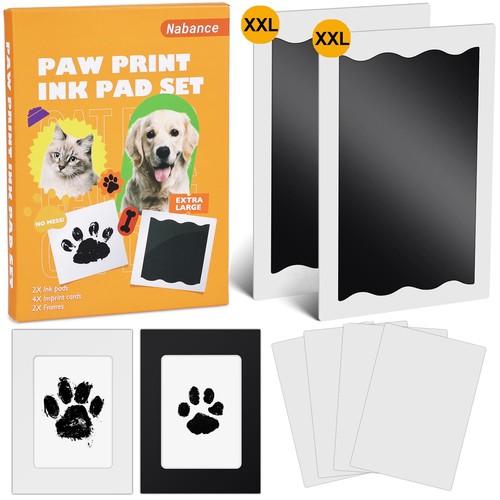 Pfotenabdruck set für hunde - pfotenabdruck,