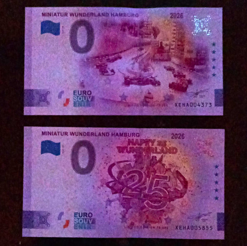 Euro souvenir schein - -,