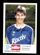 Michael Prus Autogrammkarte FC
